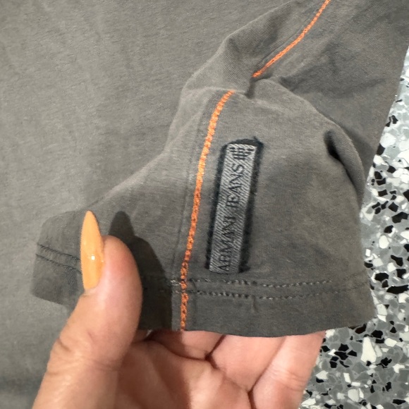 Armani jeans men’s T-shirt lot of 2 - Picture 4 of 4